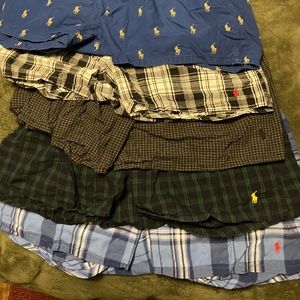 (lot of 5)Men's Polo by Ralph Lauren boxers